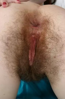 Привлекательный волосатый анус женщин